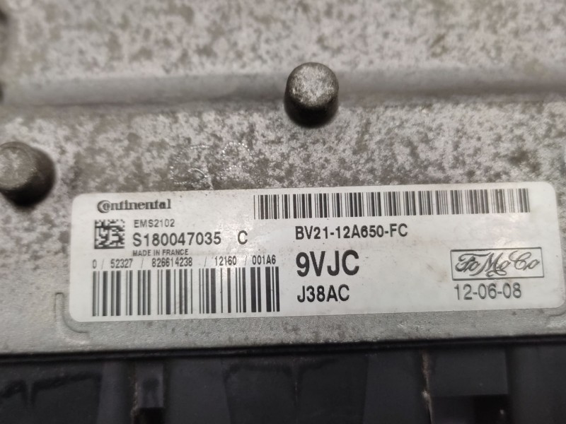 Recambio de centralita motor uce para ford fiesta vi (cb1, ccn) 1.25 referencia OEM IAM   
