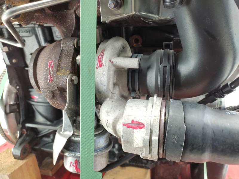 Recambio de motor completo para volkswagen golf v (1k1) 1.9 tdi referencia OEM IAM   