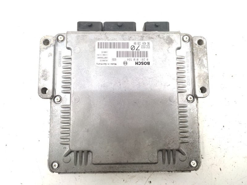 Centralita Motor Uce 9642013980 0281010594 - Peugeot 206 Berlina Xt 3