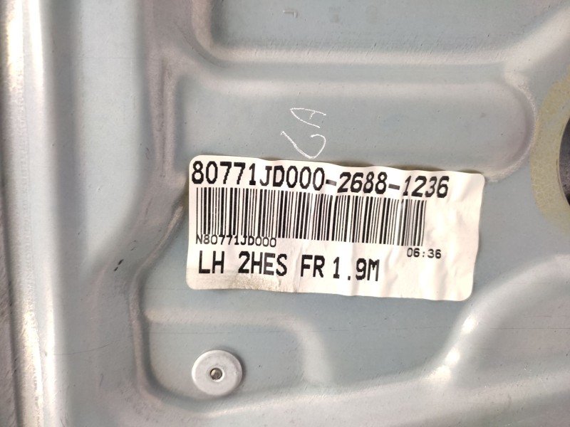 Recambio de elevalunas delantero izquierdo para nissan qashqai i (j10, nj10) 2.0 referencia OEM IAM   