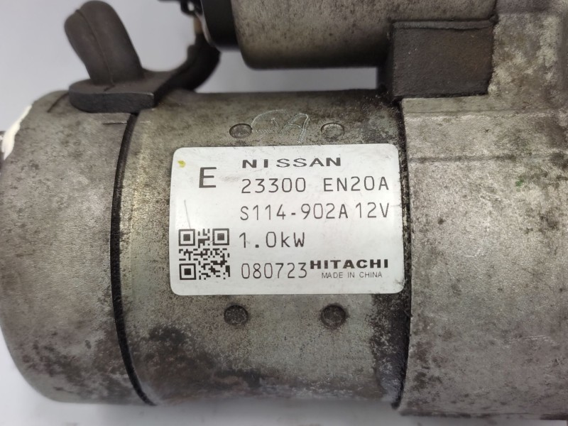 Motor Arranque 23300en20a S114902a - Nissan Qashqai I (j10, Nj10) 2.0 5