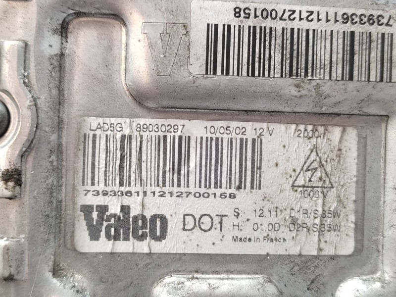 Recambio de faro derecho para saab 9-5 (ys3e) 2.3 t referencia OEM IAM   