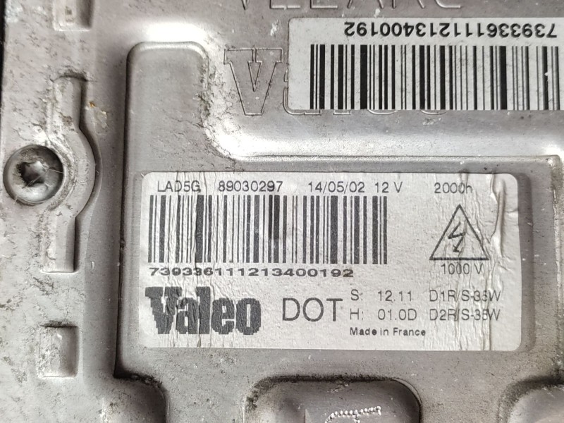 Recambio de faro izquierdo para saab 9-5 (ys3e) 2.3 t referencia OEM IAM   