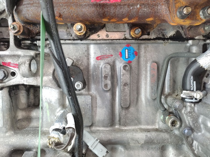 Recambio de motor completo para peugeot 307 sw (3h) 1.6 hdi 110 referencia OEM IAM 9HY  