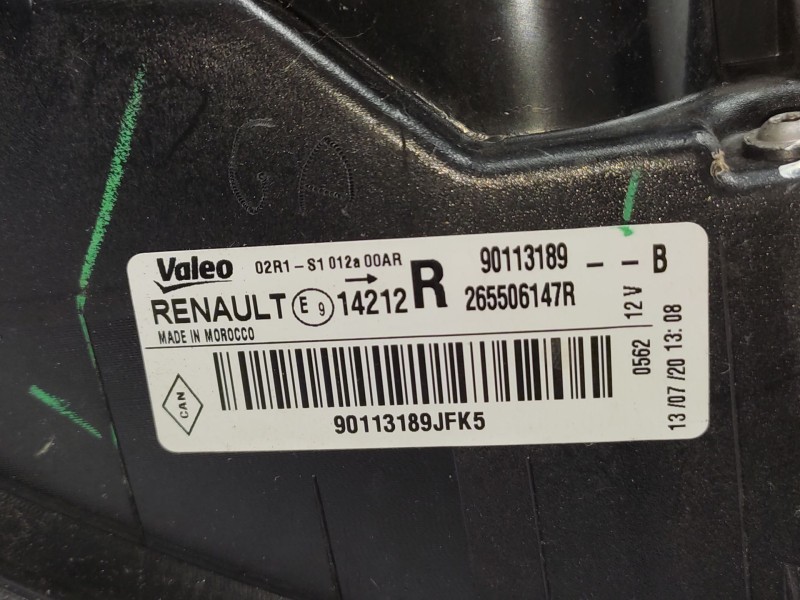Piloto Trasero Derecho 265506147r  - Dacia Sandero Stepway Essential 4