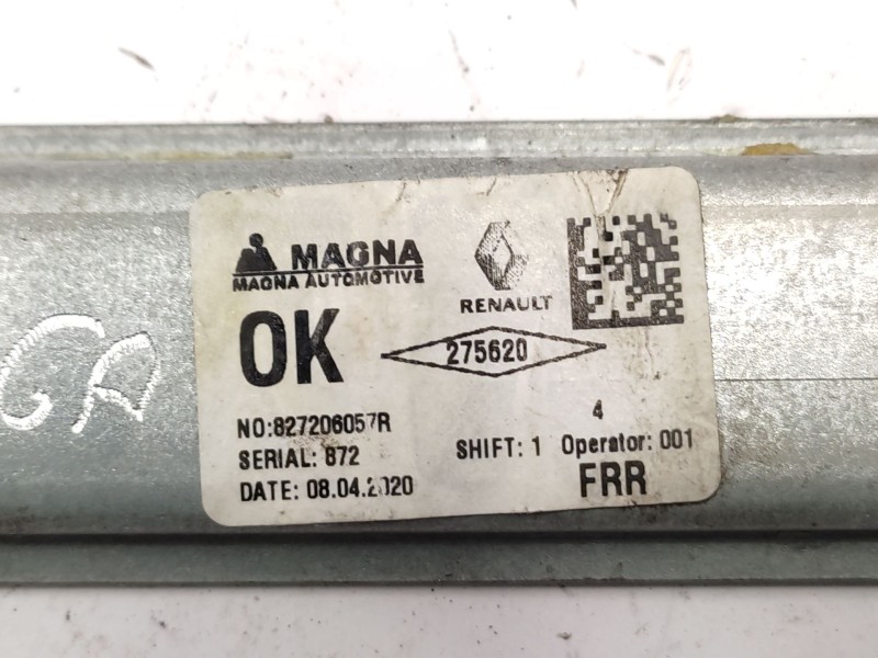 Elevalunas Trasero Derecho 827206057r  - Dacia Sandero Stepway Essential 4