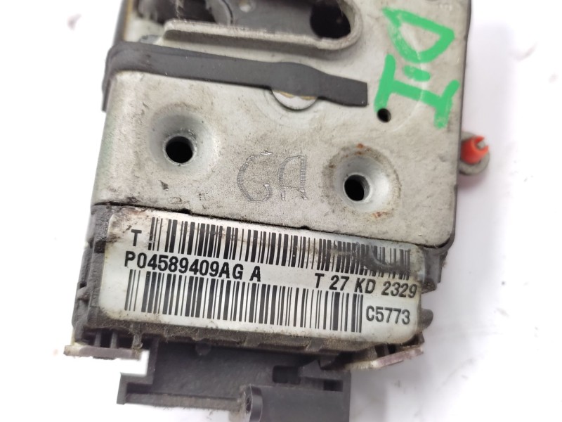 Cerradura Puerta Delantera Izquierda 4589409ag 4589409af  - Dodge Caliber 2.0 Crd 5