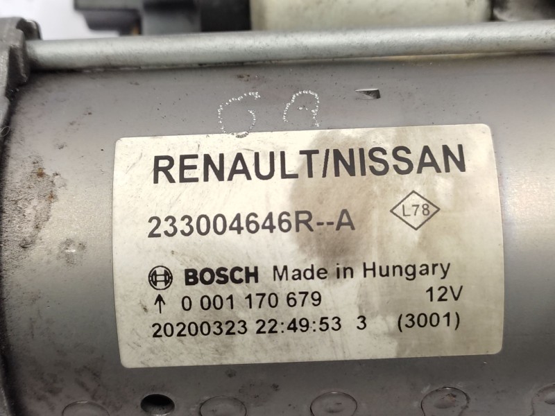 Motor Arranque 233004646r 0001170679 - Dacia Sandero Stepway Essential 5