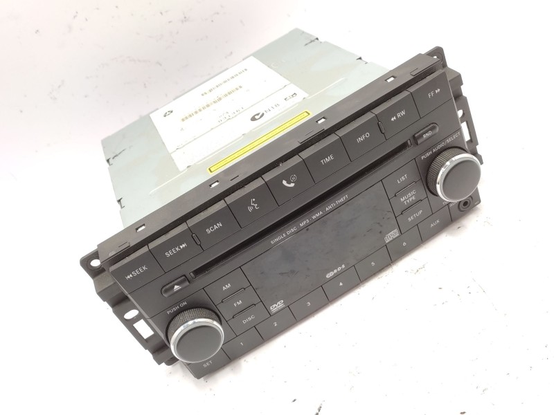 Sistema Audio / Radio Cd 5064945ad  - Dodge Caliber 2.0 Crd 3