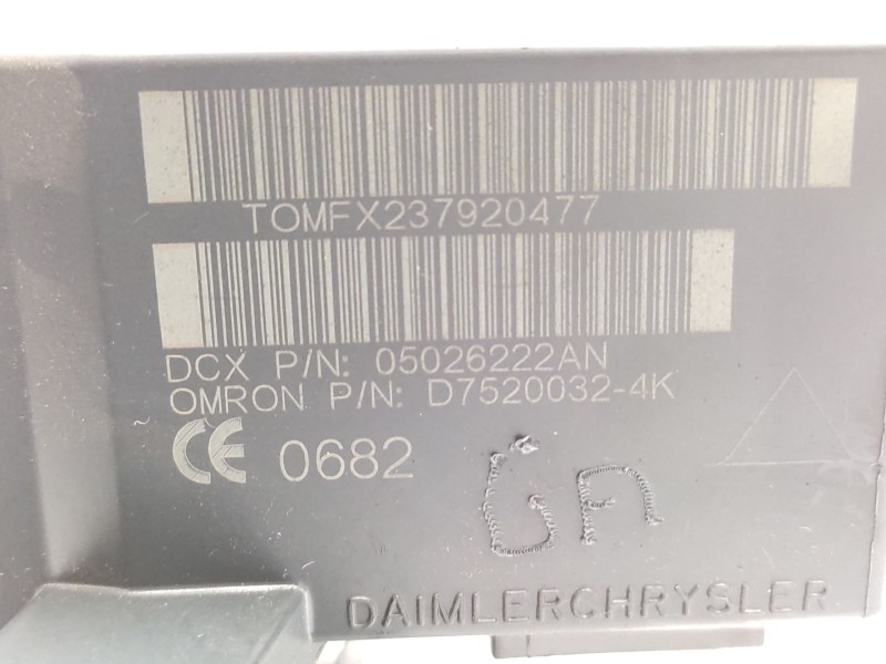 Conmutador De Arranque 5057297aj  - Dodge Caliber 2.0 Crd 6