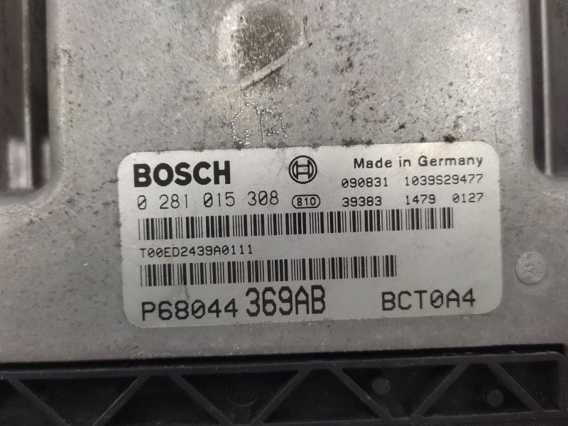 Centralita Motor Uce 68044369ab 0281015308 - Dodge Caliber 2.0 Crd 4