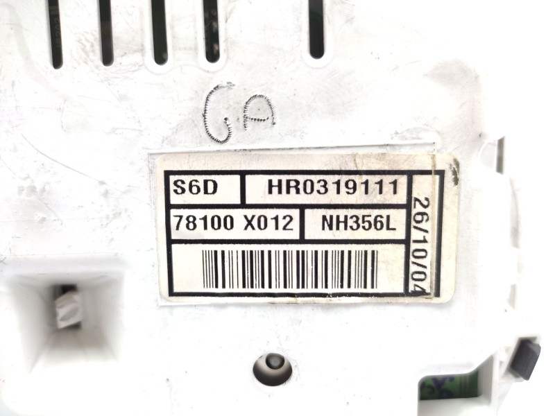 Recambio de cuadro instrumentos para honda civic vii sedán (es, et) 1.6 (es5) referencia OEM IAM  78100S6DX01ZA 