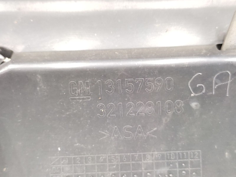Recambio de calandra delantera de radiador para opel zafira / zafira family b (a05) 1.9 cdti (m75) referencia OEM IAM   