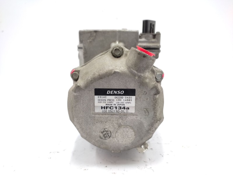 Recambio de compresor aire acondicionado para toyota auris hybrid active referencia OEM IAM 8837047031  0422000420