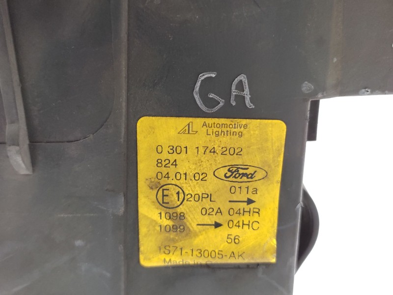 Recambio de faro derecho para ford mondeo berlina (ge) 1.8 cat referencia OEM IAM   
