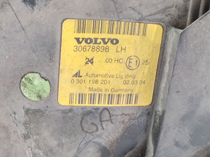 Recambio de faro izquierdo para volvo v50 (545) 1.6 d referencia OEM IAM   