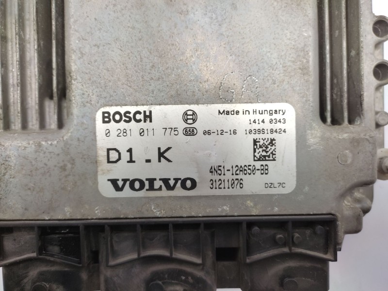 Centralita Motor Uce 31211076 0281011775 - Volvo V50 (545) 1.6 D 4