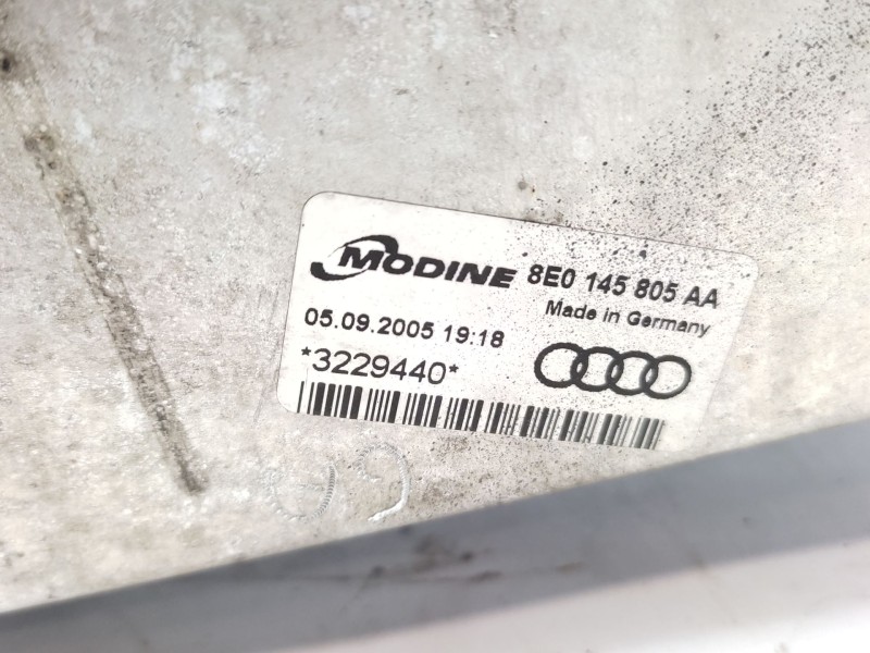 Intercooler 8e0145805aa  - Audi A4 B7 (8ec) 2.0 Tdi 16v 3