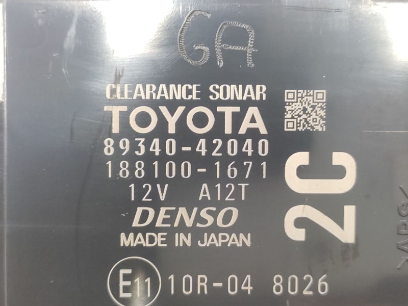 Modulo Electronico 8934042040  - Toyota Rav 4 3