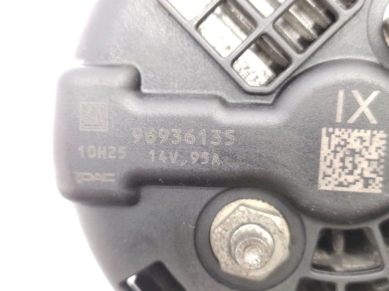 Alternador 96936135  - Chevrolet Aveo Hatchback (t300) 1.4 7
