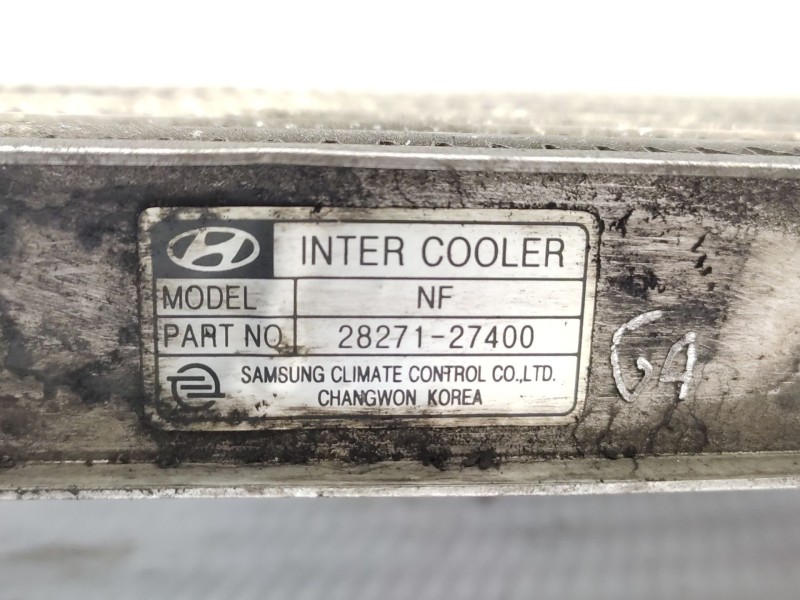 Intercooler 2827127400  - Hyundai Grandeur 2.2 Diesel 3