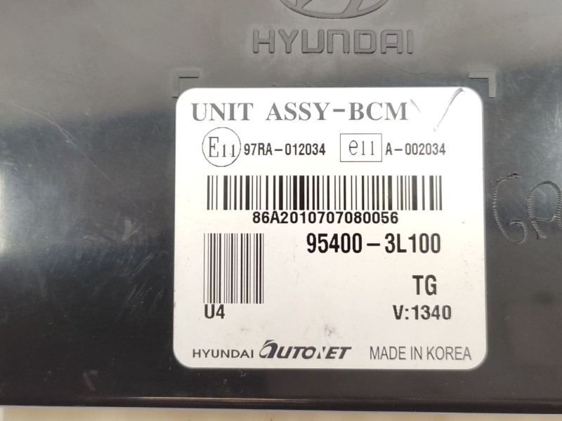 Modulo Confort 954003l100  - Hyundai Grandeur 2.2 Diesel 3