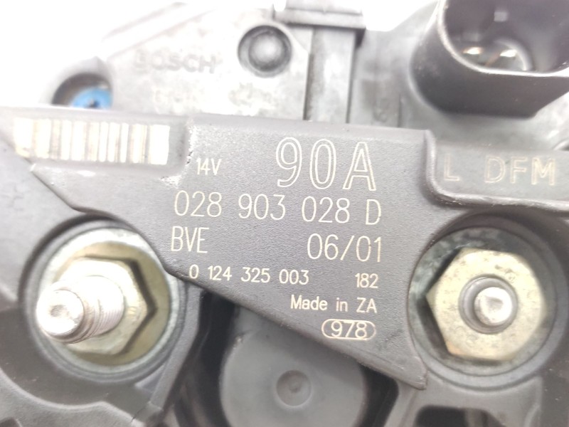 Recambio de alternador para seat toledo ii (1m2) 1.6 referencia OEM IAM   