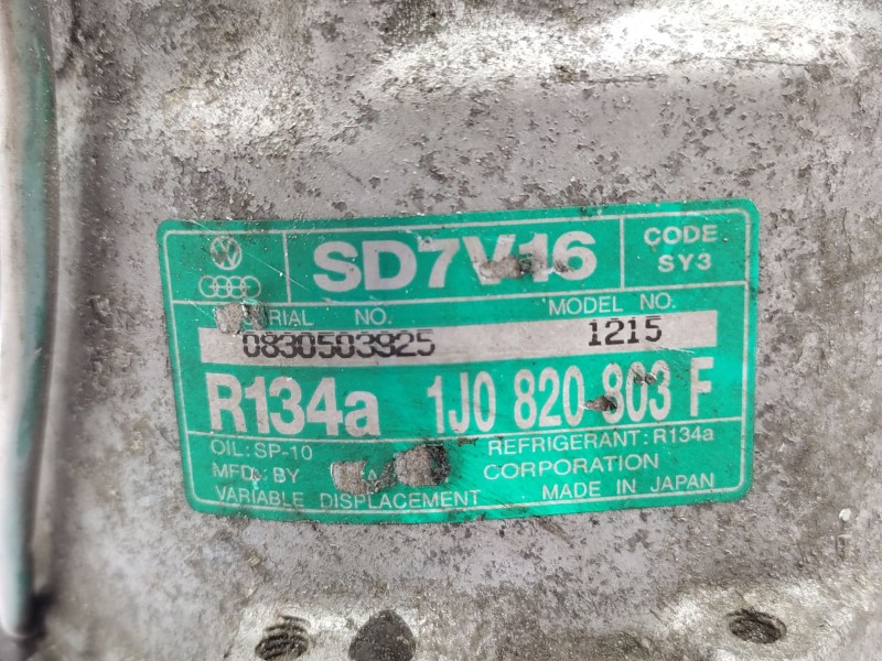 Recambio de compresor aire acondicionado para seat toledo ii (1m2) 1.6 referencia OEM IAM   