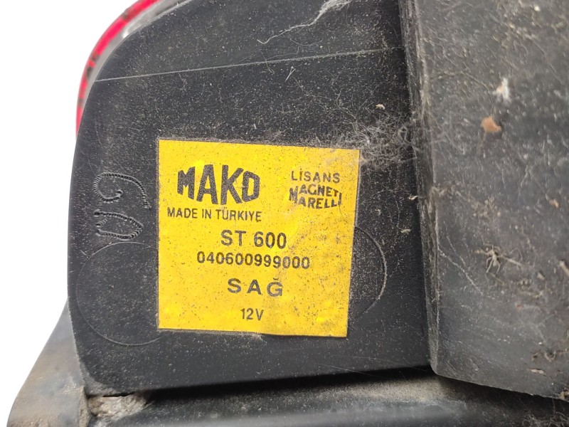 Piloto Trasero Derecho 51735978  - Fiat Doblo Monospace (119_, 223_) 1.9 Jtd 4