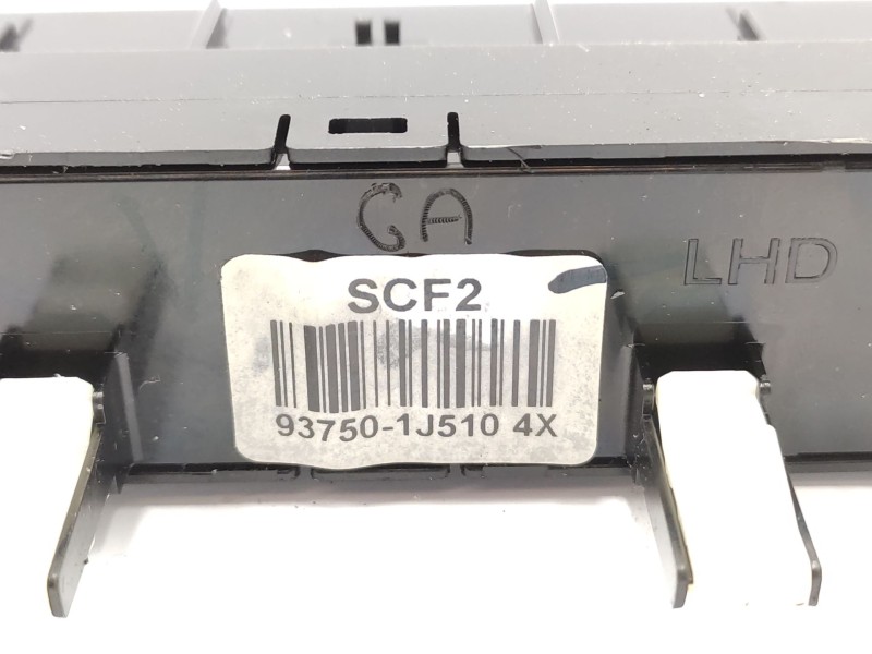 Warning 937501j5104x  - Hyundai I20 I (pb, Pbt) 1.2 3