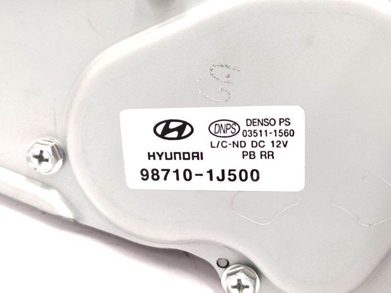 Motor Limpia Trasero 987001j500  - Hyundai I20 I (pb, Pbt) 1.2 4