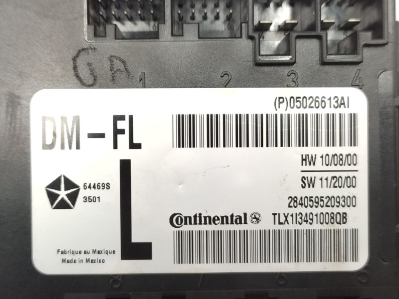 Modulo Confort 5026613ai 5026613ah  - Fiat Freemont (345_) 2.0 Jtd 5