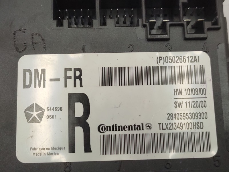 Modulo Confort 5026612ai 5026612ah  - Fiat Freemont (345_) 2.0 Jtd 5
