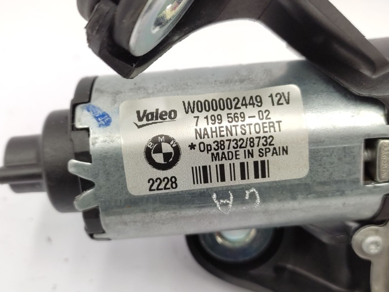 Recambio de motor limpia trasero para bmw 1 (e87) 118 d referencia OEM IAM  67637199569 