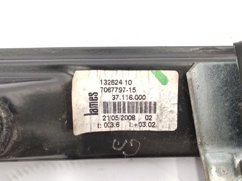 Recambio de elevalunas trasero izquierdo para bmw 1 (e87) 118 d referencia OEM IAM  51357138467 
