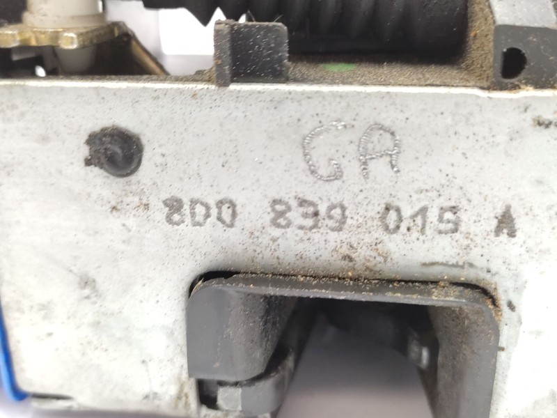 Cerradura Puerta Trasera Izquierda 8d0839015a  - Audi A4 B5 (8d2) 1.9 Tdi 4