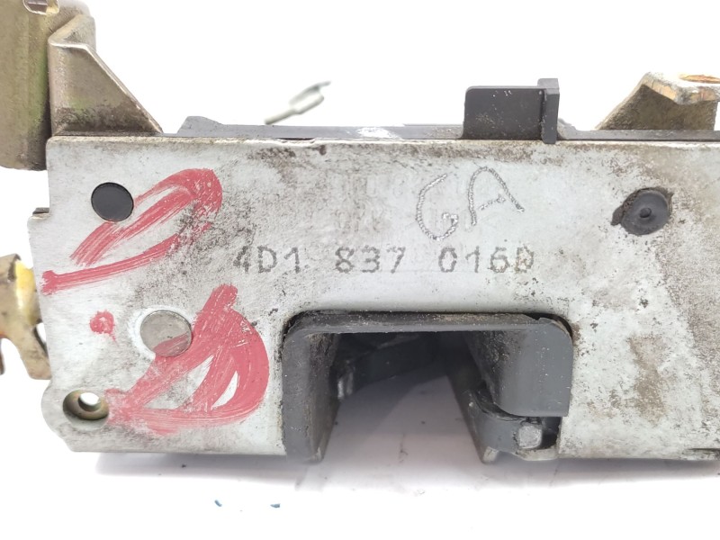 Cerradura Puerta Delantera Derecha 4d1837016a  - Audi A4 B5 (8d2) 1.9 Tdi 4