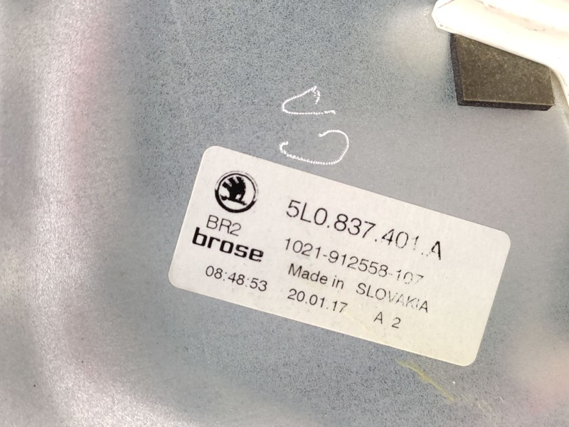 Elevalunas Delantero Izquierdo 5l0837401a 5l0837461  - Skoda Yeti (5l) 1.2 Tsi 3
