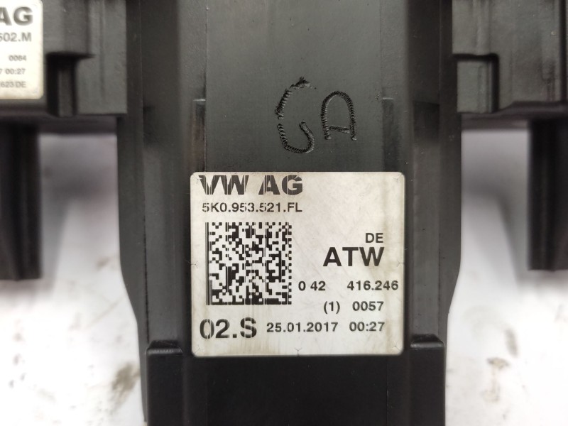 Mando Multifuncion 5k0953521fl 5k0953502m  - Skoda Yeti (5l) 1.2 Tsi 5