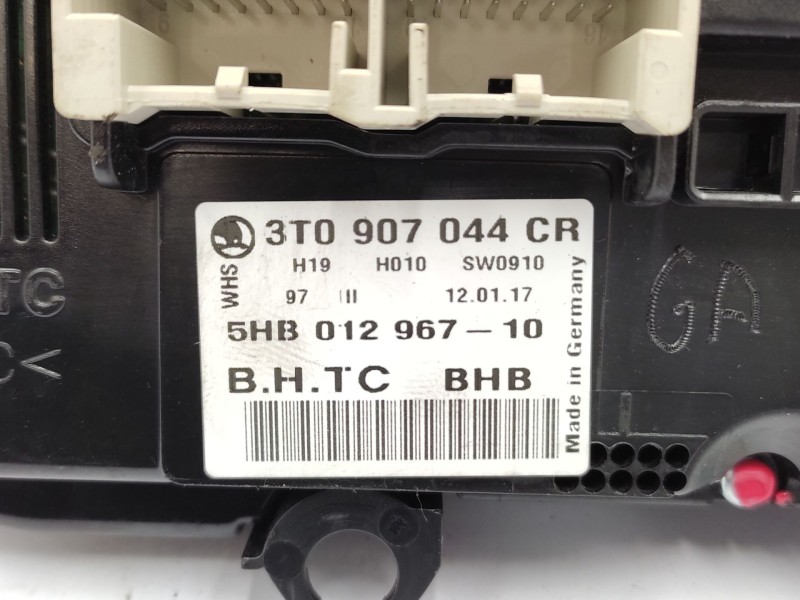 Mando Climatizador 3t0907044cr  - Skoda Yeti (5l) 1.2 Tsi 7