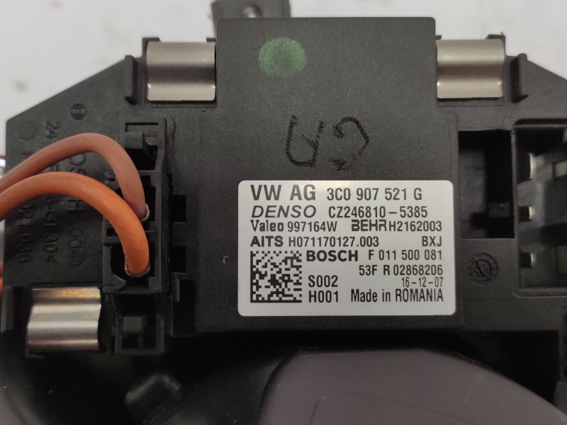 Recambio de motor calefaccion para skoda yeti (5l) 1.2 tsi referencia OEM IAM   