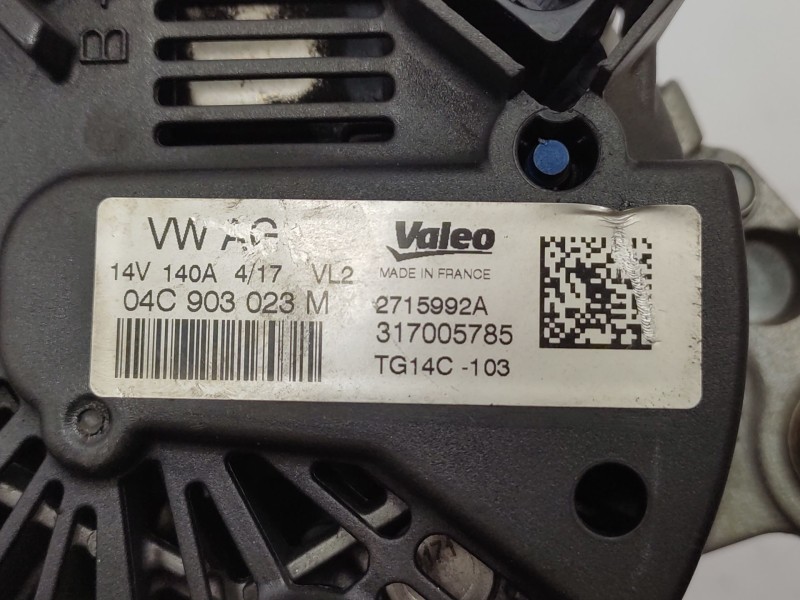 Alternador 04c903023m 04c903023k Tg14c103 - Skoda Yeti (5l) 1.2 Tsi 7