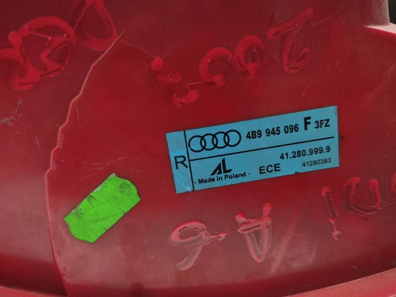 Piloto Trasero Derecho 4b9945096f  - Audi A6 Avant (4b5) 1.8 20v 4