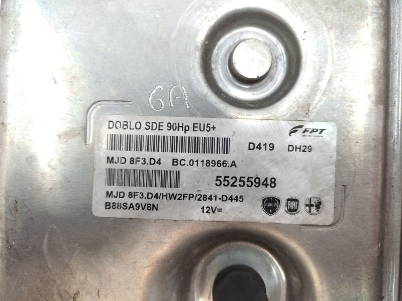 Recambio de centralita motor uce para fiat doblo caja/chasis (263_) 1.3 d multijet referencia OEM IAM   