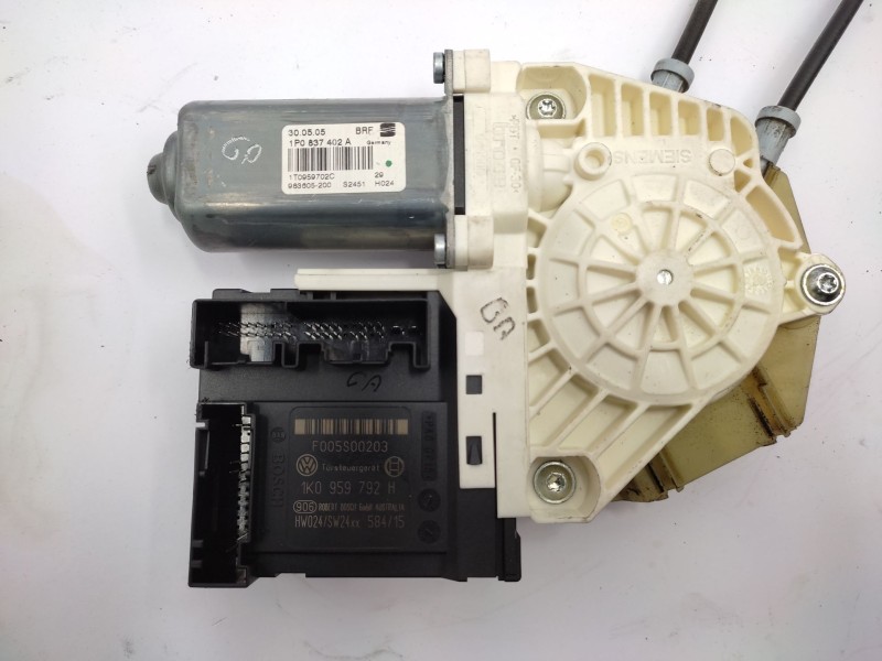 Elevalunas Delantero Derecho 1p0837462a  - Seat Leon (1p1) 2.0 Tdi 2
