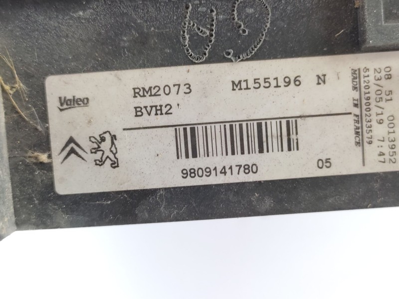 Recambio de radiador agua para citroën berlingo (er_, ec_) 1.2 puretech 110 referencia OEM IAM   