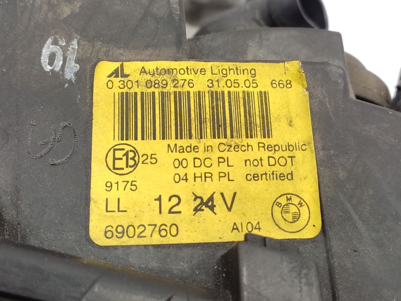 Faro Izquierdo 6902760 63126902745 0301089276 - Bmw 3 (e46) 320 D 5