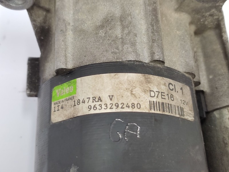 Motor Arranque 9633292480 5802m9 D7e16 - Citroën C2 (jm_) 1.4 5