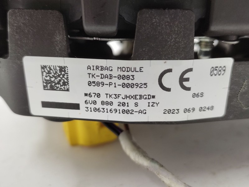 Airbag Delantero Izquierdo 6v0880201s 6v0880201g  - Skoda Fabia Iii (nj3) 1.4 Tdi 6