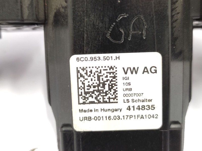 Recambio de mando multifuncion para skoda fabia iii (nj3) 1.4 tdi referencia OEM IAM   
